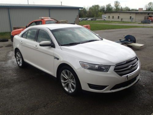 2013 ford taurus sel, salvage damaged, wrecked, runs and drives, leather