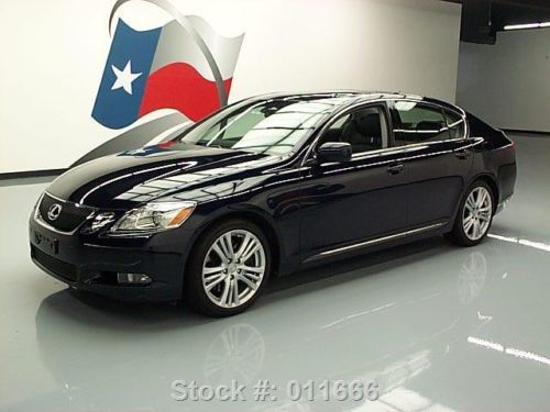 2007 lexus gs450h hybrid sunroof nav rear cam 61k miles texas direct auto