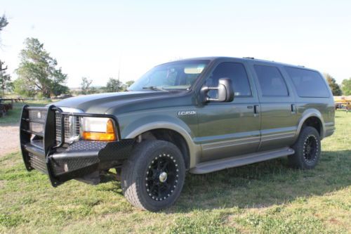 2001 ford excursion limited sport utility 4-door 7.3l diesel 4x4 (no reserve)