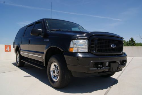 2003 ford excursion - limited - turbo diesel - 4x4 - 3rd row - dvd - must see!!!
