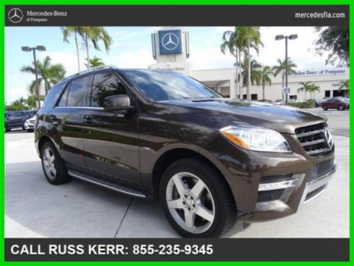 2012 ml550 4matic certified turbo 4.7l v8 32v automatic all wheel drive suv