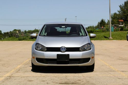 2013 vw golf, metallic silver, 3479 miles, 2.5 l 5 cyl engine with 170 hp