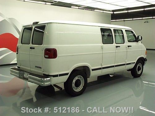 Purchase Used 2003 Dodge Ram Van 2500 Cargo Workstation Only 32k 2003 Dodge Ram Van 2500 Cargo Workstation Only 32k Texas Direct Auto Us 8 980 00