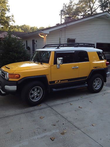 2007 toyota fj cruiser trd special edition sport utility 4-door 4.0l