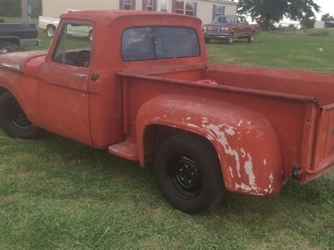 1963 ford f100, rat rod, step side, short bed, big block, classic, pickup truck