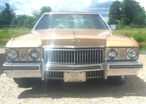 Must sell - beautiful 1973 cadillac coupe deville