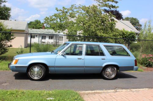 1985 mercury marquis mid size station wagon 6 cyl 58,799 garaged most of  life