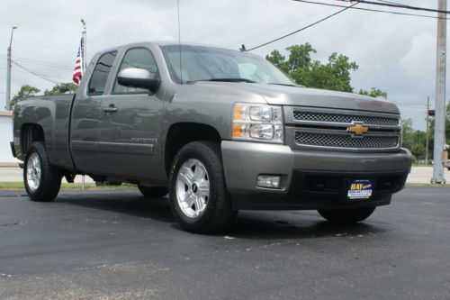 2008 chevy c1500 leather ltz automatic bedliner alloys 4x4 extended cab z71