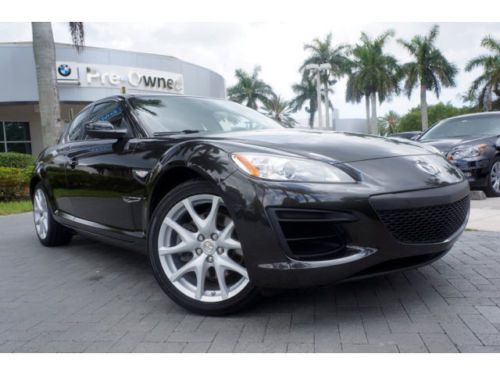 2010 mazda rx-8 sport automatic with paddle shifters clean carfax florida car