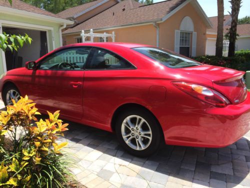 Carfax Used Trucks >> Find used 2004 Toyota Solara SLE Coupe 2-Door 2.4L. Red ... Carfax Used Trucks >> Find used 2004 Toyota Solara SLE Coupe 2-Door 2.4L. Red ...