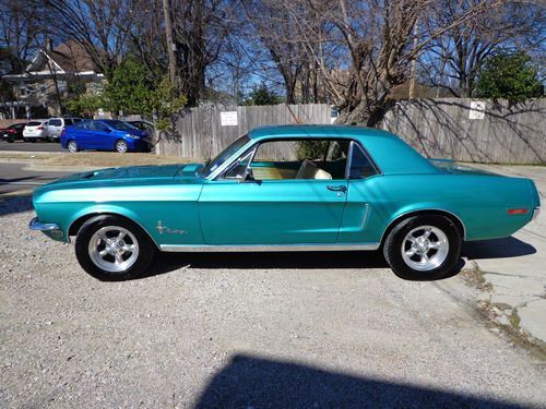 1968 ford mustang c-code 289 auto no reserve 3 day auction all power options