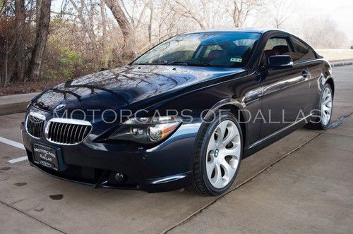 2007 bmw 650i clean carfax navigation sunroof bluetooth satellite radio