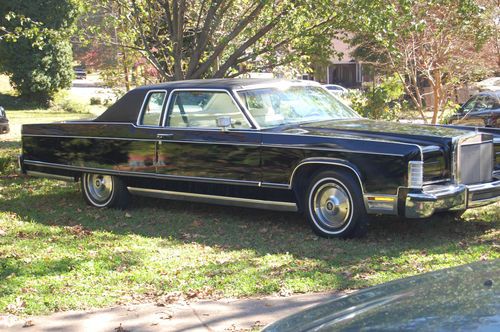 1977 lincoln continental base hardtop 2-door 7.5l