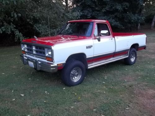 1990 dodge ram w250 diesel  reg cab 4x4