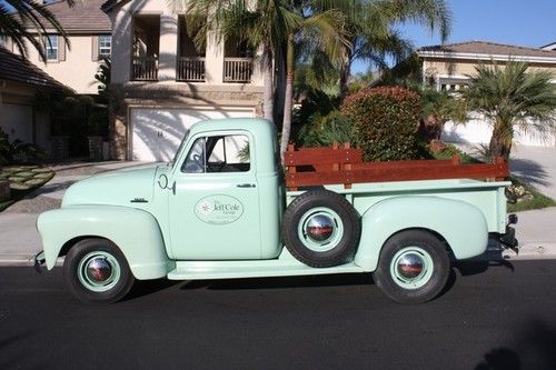 1953 chevy pickup 3600 3/4 ton, original california truck