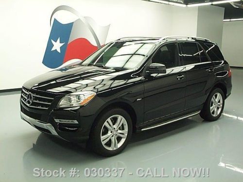 2012 mercedes-benz ml350 bluetec awd diesel nav 46k mi texas direct auto