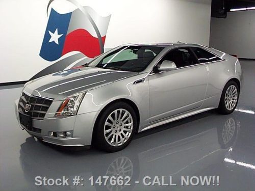 2011 cadillac cts 3.6 performance coupe rear cam 46k mi texas direct auto