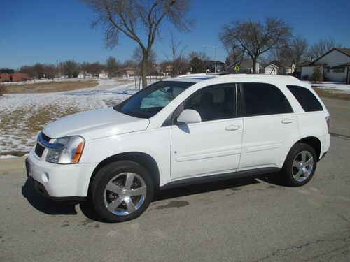2007 chevrolet equinox lt with awd sunroof leather &amp; 2 lt option group