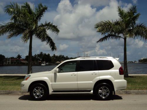 2005 lexus gx470 1own 4wd non smoker navi dvd 3ed row accident free no reserve!