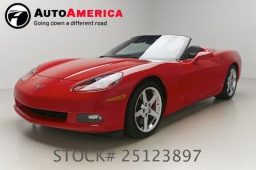 2008 chevy corvette convertible 5k low miles nav htd seats  bose one 1 owner