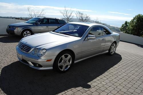 2004california  mercedes-benz cl500 sport package couple navigation xenon loaded