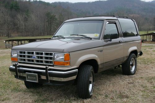 1989 ford bronco ii xlt sport utility 2-door 2.9l