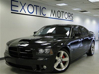 2006 dodge charger srt-8 hemi! blk/gry! nav heated-sts alloys 6-cd 1-owner!!