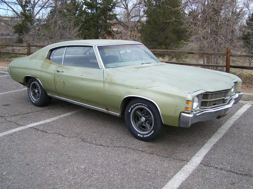 1971 chevelle 350 malibu factory air, power steering and brakes, great driver