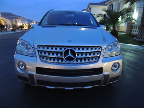 2006 mercedes benz ml350 with amg style bumpers and wheels