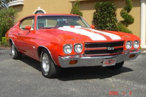 1970 chevrolet chevelle ss 454 big block m22 4 speed transmission 12  bolt posi