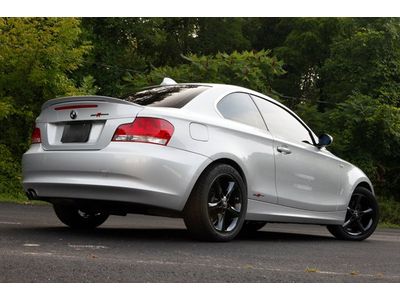 Silver 6 speed hyper black series one owner carfax clean like a 3 series or m