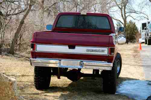 Find used 1985 Chevrolet Chevy K20 SILVERADO 3/4 TON TRUCK ...