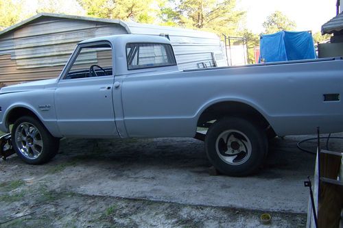 1971 chevy c-10 longbed, pop(pile of parts) truck
