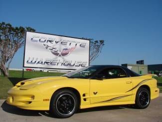 2002 yellow trans am ws6 collector 6 speed only 4k miles!!