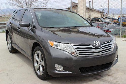 2011 toyota venza awd damaged salvage runs! loaded priced to sell will not last