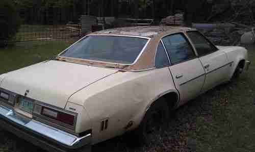 Find Used 76 Malibu Classic 4 Door Sedan For Parts Or