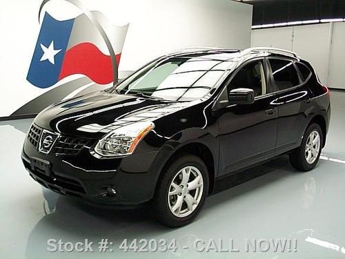2009 nissan rogue sl awd sunroof htd leather 46k miles texas direct auto