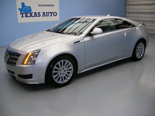 We finance!!!  2011 cadillac cts coupe automatic leather keyless go bose 1 owner