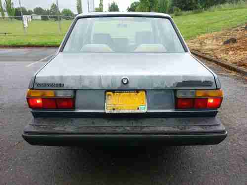 Find used 1984 Volkswagen Jetta GL Sedan Turbo Diesel ...