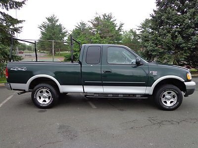 2003 ford f-150 v-8 supercab 4x4 xlt 1 owner clean carfax no reserve auction