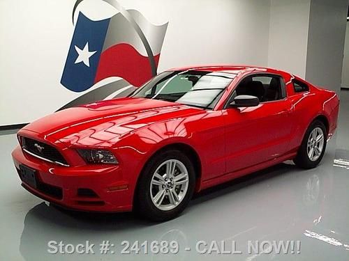 2013 ford mustang v6 automatic cruise ctrl xenons 16k! texas direct auto