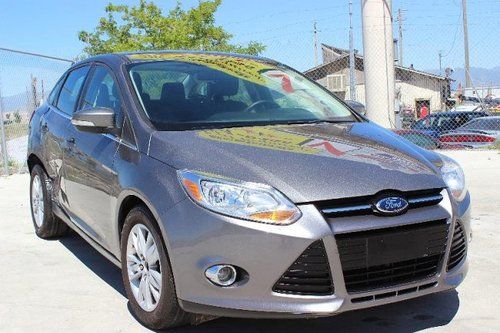 2012 ford focus sel damaged salvage runs! economical low miles export welcome!
