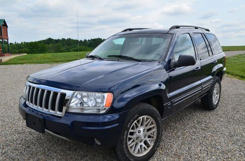2004 jeep grand cherokee limited sport utility leather - tow package - 4x4