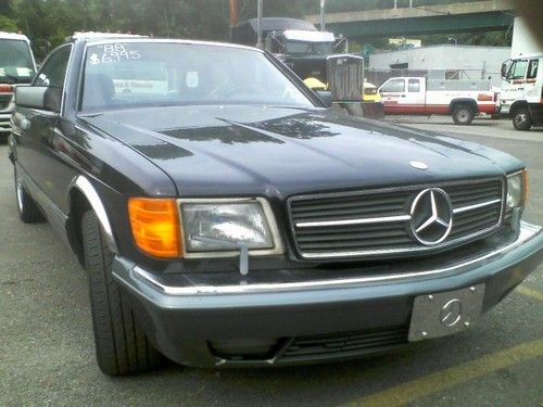 1988 mercedes benz 560sec w126 - only 105k miles - very nice and no reserve!