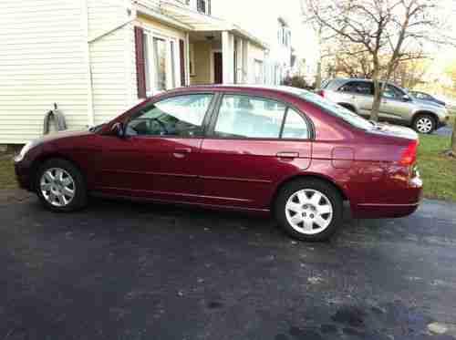 Find Used 2002 Honda Civic Ex Sedan 4 Door 1 7l In Rochester New