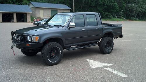 1988 toyota hilux dual cab 4x4 3l turbo diesel pickup