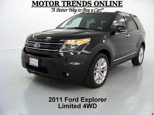 4x4 limited navigation rearcam leather htd ac seats 2011 ford explorer 41k