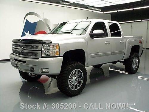 2012 chevy silverado lt z71 4x4 crew rear cam lifted 8k texas direct auto