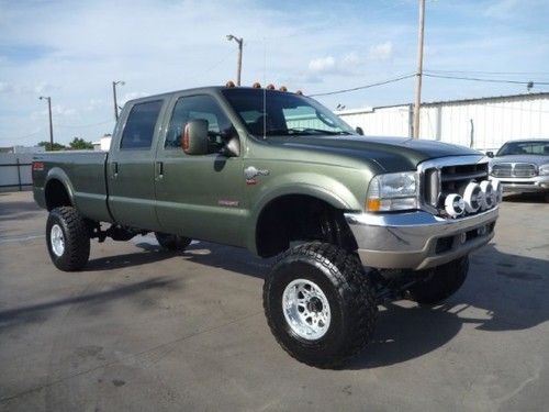 2004 ford f-350 f-250 king ranch lifted crew cab diesel 4x4 we finance