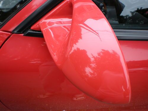 Factory Turbo awd Hood Scoop 1 OF A KIND 1991 TOYOTA CELICA GT RED CONVERTIBLE, image 9
